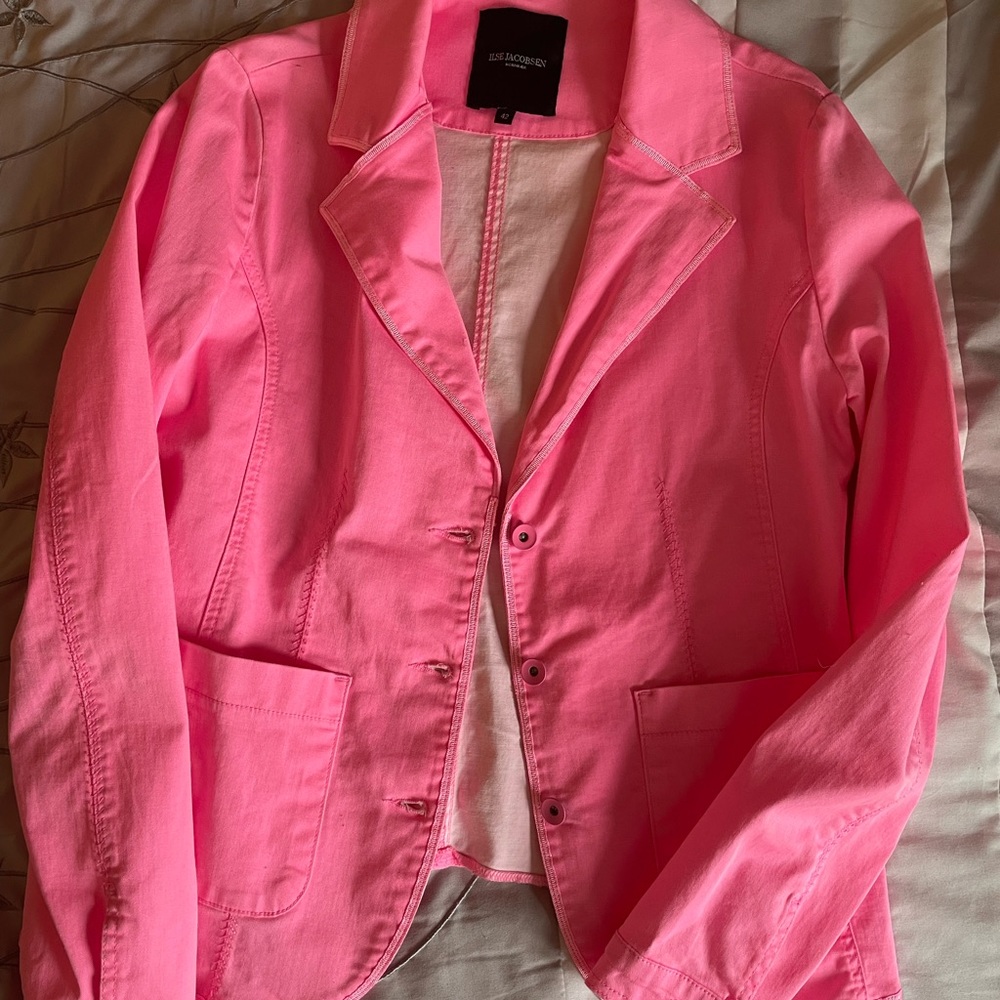 ILSE Jacobsen Pink Denim Jacket